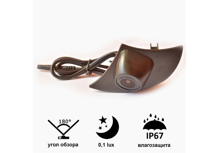 Камера переднього огляду Prime-X C8074W TOYOTA Camry (2015 — 2016) (68111) - изображение 3