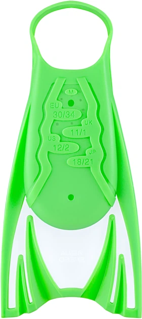 Ласты Aqua Speed FROG 6673 25/29 (15-18 см) Зеленые (5908217666734) - изображение 4