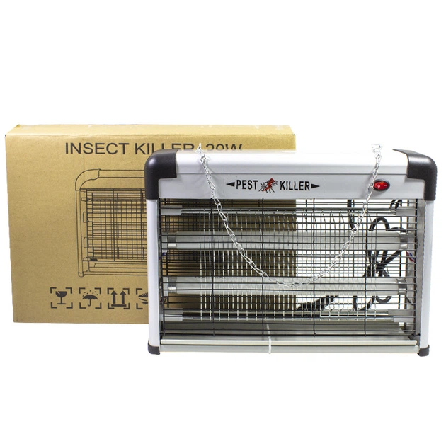 Электроловушка электрический уничтожитель насекомых и комаров Pest Killer Lesko PK-20В мощностью 20 Вт (F_4390-12922) - изображение 7