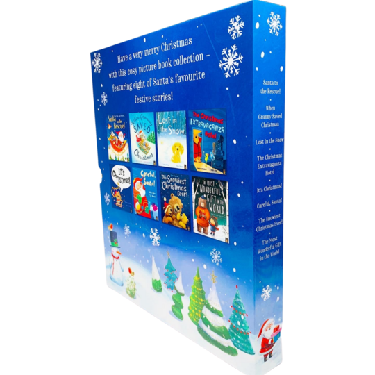 Книга на английском языке Santa's Super Stories: 8 Christmas Book Collection от автора Little Tiger Press и издательства Little Tiger Press из Великобритании - изображение 5