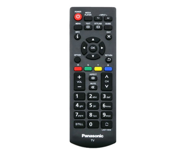 Пульт дистанционного управления для телевизора Panasonic 468379.113 для TX-24GR300, TX-32FR250, TX-32GR300, TX-43GR300 - Фото 1 Пульт дистанционного управления для телевизора Panasonic 468379.113 для TX-24GR300, TX-32FR250, TX-32GR300, TX-43GR300 - изображение 1