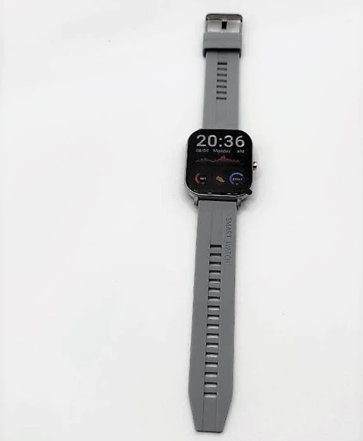 Смарт годинник Розумний годинник Smart Sport Grand Tourer Годинник-Телефон по Bluetooth Тонометр Пульсометр Silver-Grey - зображення 4