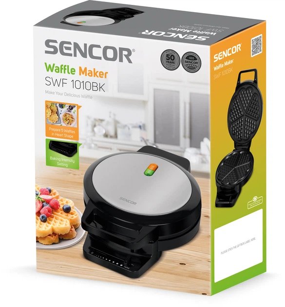 Gofrownica SENCOR SWF 1010BK - obraz 14