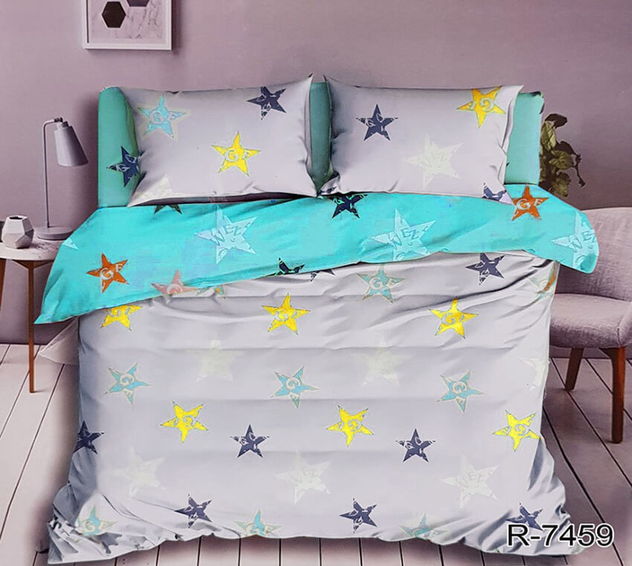 Постельный комплект ранфорс TAG tekstil R7459 Евро – фото, отзывы ...