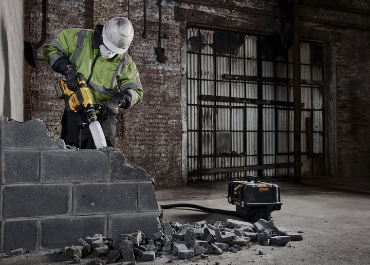 Аккумуляторный перфоратор DeWalt SDS-Plus 54 В XR FlexVolt DCH417X2 - изображение 3