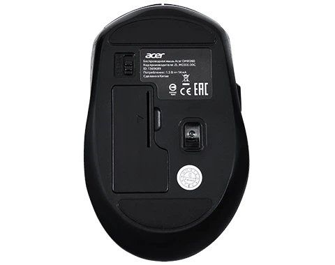 Миша бездротова Acer OMR060 WL Black (ZL.MCEEE.02E) - Фото 3 Миша бездротова Acer OMR060 WL Black (ZL.MCEEE.02E) - зображення 3