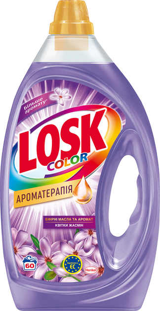 Гель для прання Losk Колор Аромотерапія з ефірними оліями й ароматом ...