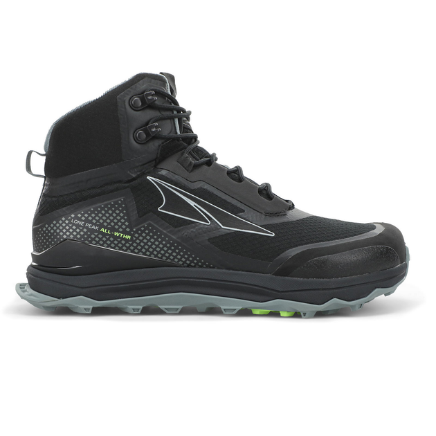 Кроссовки для бега Altra Lone Peak All WTHR Mid Black трейловые женские ...