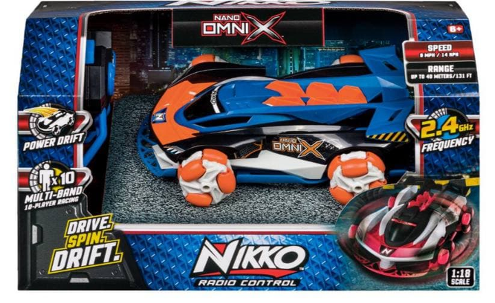 Машинка на радиоуправлении Nikko Nano Omni X Future Blue (10202 ...