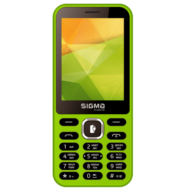 Мобильный телефон Sigma mobile X-style 31 Power Green - Фото 1 Мобильный телефон Sigma mobile X-style 31 Power Green - изображение 1