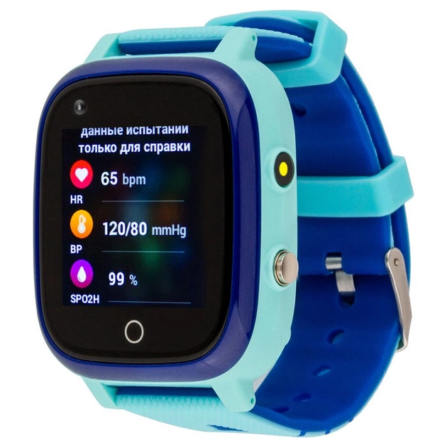 Смартчасы Amigo GO005 4G WIFI Kids waterproof Thermometer Blue (747017