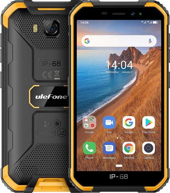 Смартфон Ulefone Armor X6 2\16GB orange - Фото 1 Смартфон Ulefone Armor X6 2\16GB orange - зображення 1