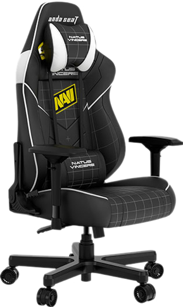 Крісло ігрове Anda Seat NAVI Edition Size L Black (AD19-04-BW-PV) - зображення 1