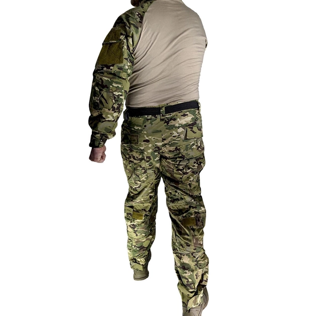 Тактический костюм Lesko A751 Camouflage XXL (38 р.) камуфляжный набор милитари Tactical для силовых структур (K/OPT2_4250-12390) - изображение 2