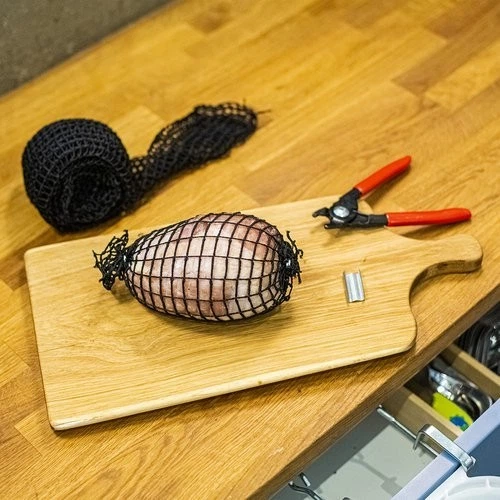 Сетка формовочная для мясных изделий чёрная BROWIN (до 220°C), 5 мх18 см - Фото 5 Сетка формовочная для мясных изделий чёрная BROWIN (до 220°C), 5 мх18 см - изображение 5