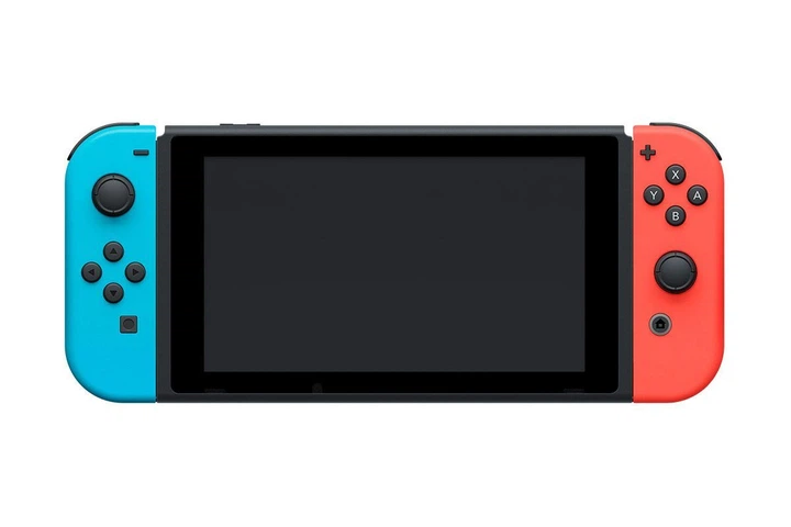 Nintendo Switch Neon blue/red - Обновлённая версия + Super Mario Maker 2 - Фото 2 Nintendo Switch Neon blue/red - Обновлённая версия + Super Mario Maker 2 - изображение 2