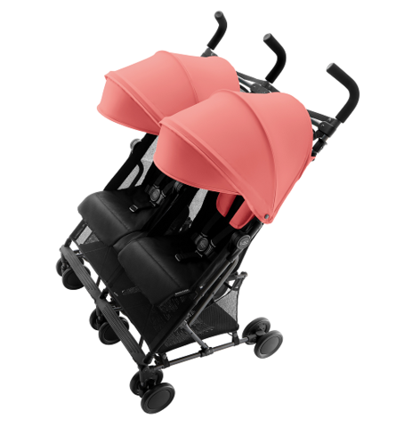 Прогулянкова коляска Britax Holiday Double (Coral Peach) - Фото 4 Прогулянкова коляска Britax Holiday Double (Coral Peach) - зображення 4