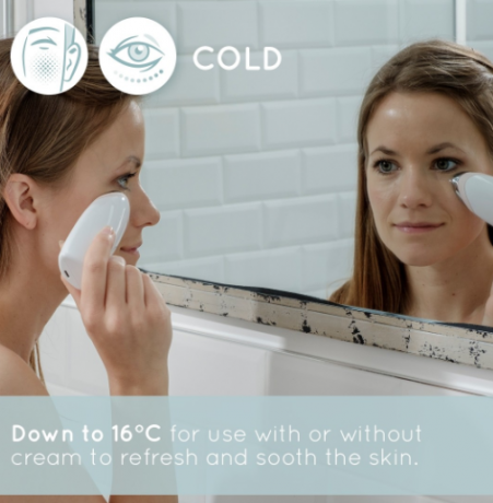 Косметический аппарат для лечения кожи лица Ilumi Facial Hot and Cold HoMedics - изображение 5