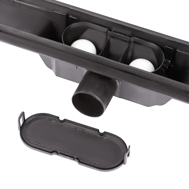 Линейный трап Q-tap Dry FA304-700MBLA с сухим затвором 700 мм - изображение 6
