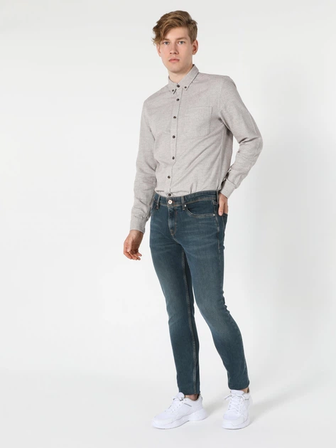 Джинсы Skinny мужские Colin's CL1056227DN41578 28-32 Krafte Wash - Фото 3 Джинсы Skinny мужские Colin's CL1056227DN41578 28-32 Krafte Wash - изображение 3
