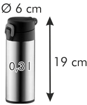 Спорт-термос Tescoma Constant із замком 0.3 л (318530) - зображення 3