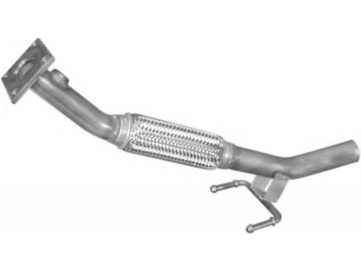 Труба коллекторная без катализатора Шкода Фабия (Skoda Fabia) 1.4 (24.57) Polmostrow - изображение 1