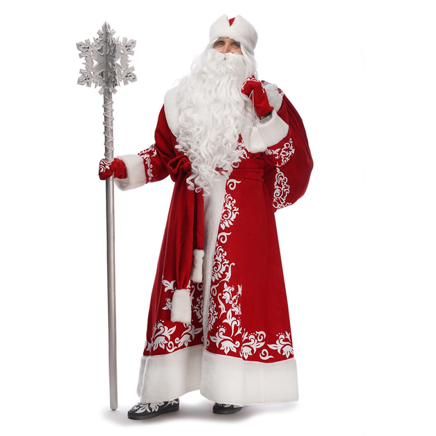 Посох Деда Мороза Серебряная Снежинка Santa Store 180см 00259 – низкие ...