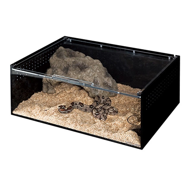 Тераріум з акрилу Repti-Zoo BlackBox 20x15x15см (RZ-ACR03B) - зображення 3