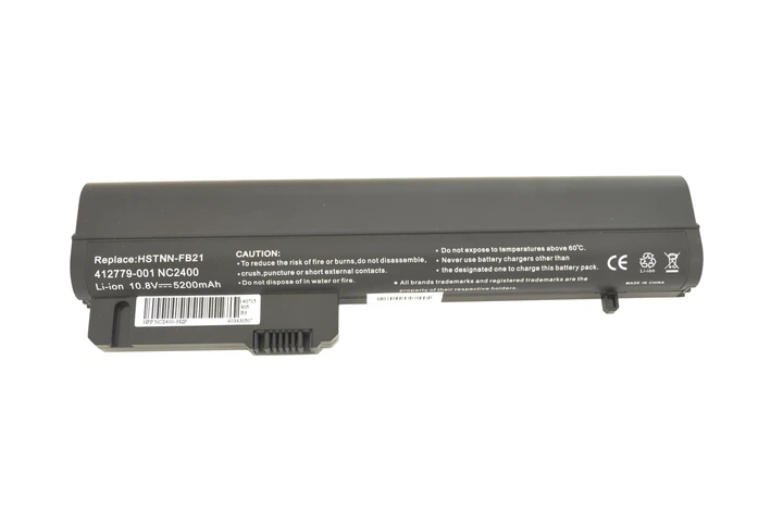 Акумулятор для ноутбука HP Compaq EH768AA EliteBook 2530p 10.8V Black 5200mAh OEM - зображення 4