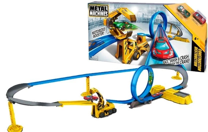 Трек Zuru Metal Machines Police Construction Destruction Петля