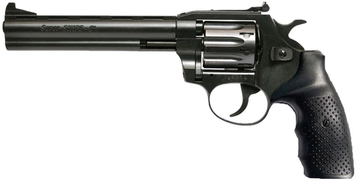 Револьвер Флобера ZBROIA Super Snipe 6" (гумо-метал) - зображення 1