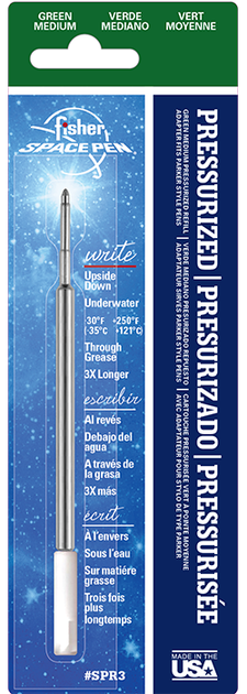 Стрижень кульковий Fisher Space Pen зелений - зображення 2