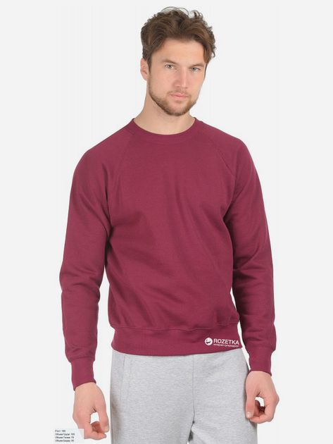 Світшот утеплений чоловічий Fruit of the loom 062216041 Raglan Sweat L Бордовий від Rozetka на платформі USKIDKA Акція на Світшот утеплений чоловічий Fruit of the loom 062216041 Raglan Sweat L Бордовий від Rozetka
