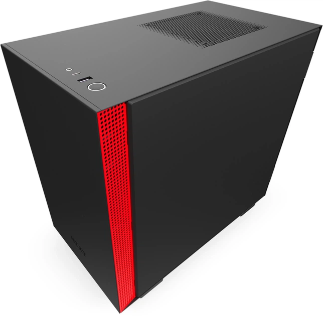 Obudowa NZXT H210i czarno-czerwona (CA-H210i-BR) - obraz 3