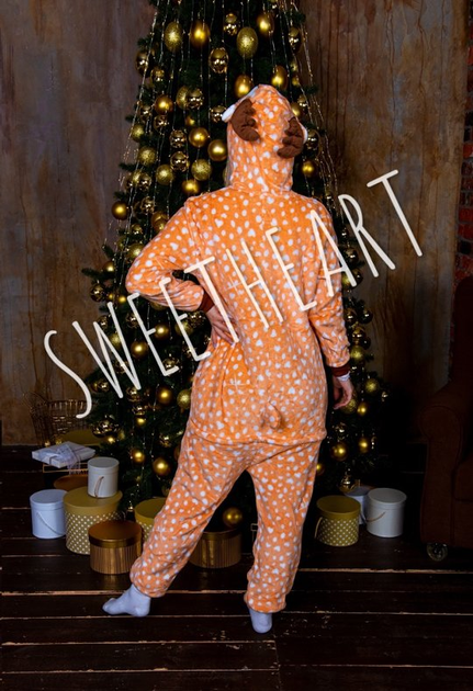 Пижама кигуруми Sweetheart Олененок S (рост 145 - 155) – Брендовая ...
