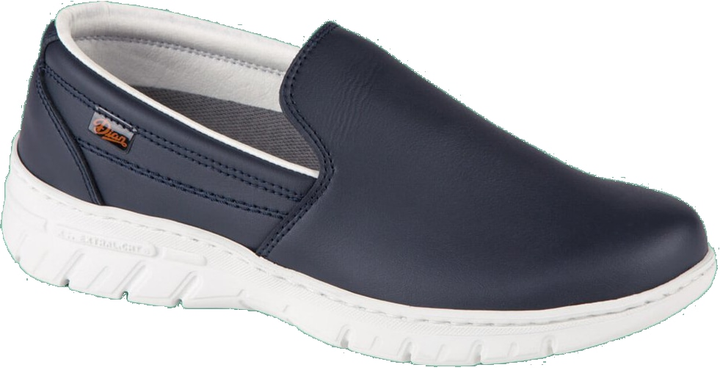 Туфли медицинские для мужчин Dian MODELO PLUMA MARINO PISO EVA BLANCO 41 Белые/Белые/синие (36671) - изображение 1