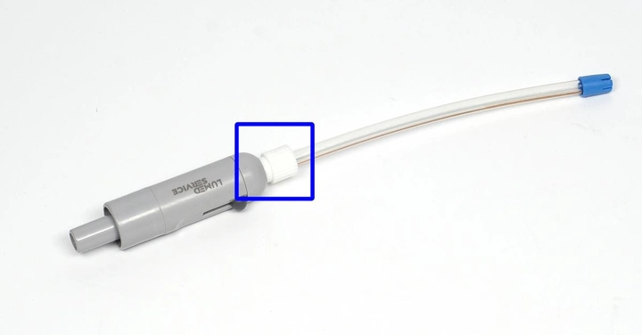 Вставка перехідник 11/6 мм пластик в накінечник пилотягя для стоматологічної установки LUMED SERVICE LU-1007689 - изображение 2