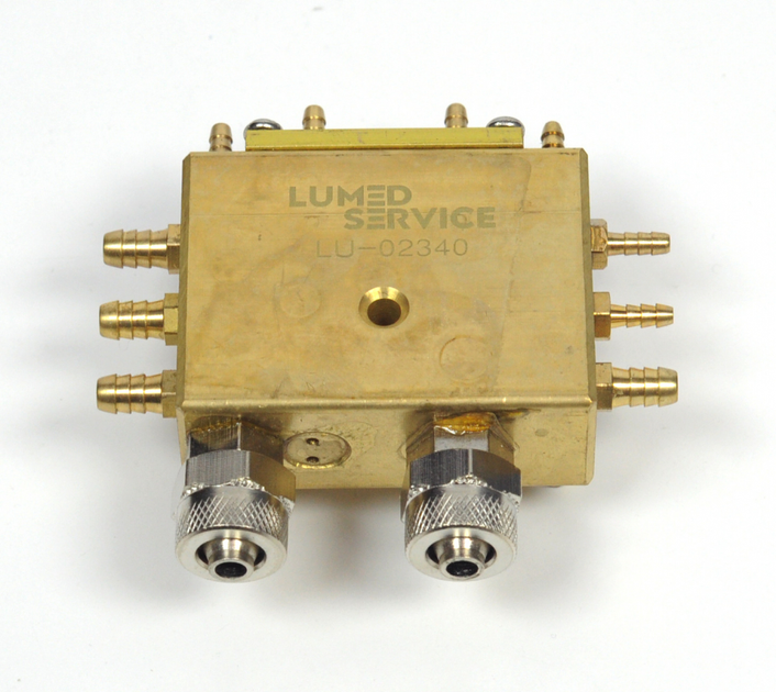 Блок розподільчий 9055 з клапанами для слинотяга для стоматологічної установки LUMED SERVICE LU-02340 - изображение 1