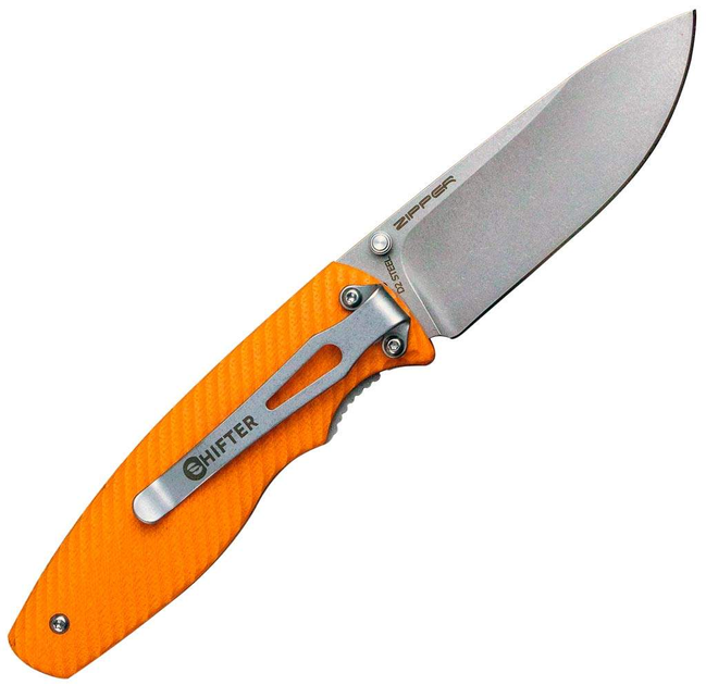 Нож Shifter by Mr. Blade Zipper Bright Orange - изображение 2