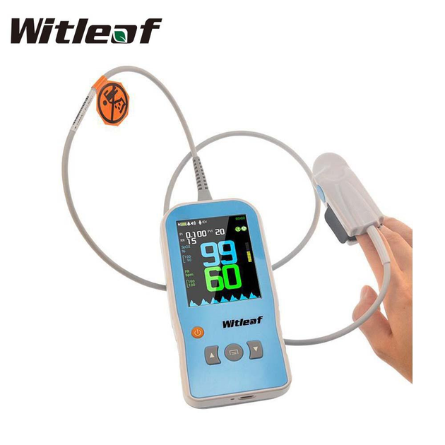 Провідний пульсоксиметр Witleaf WIT-S300 Professional Blue (Дорослий сенсор) - зображення 2