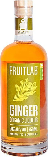Лікер Greenbar Fruitlab Ginger Organic 0.7 л 20% (855675001971) - Фото 1 Лікер Greenbar Fruitlab Ginger Organic 0.7 л 20% (855675001971) - зображення 1
