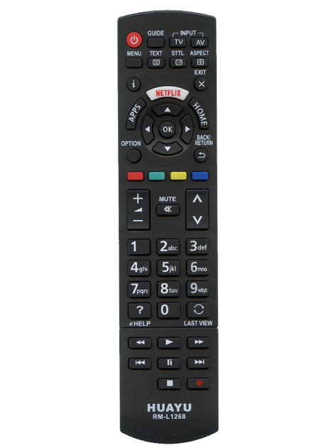Пульт HUAYU RM-L1268 для телевизоров Panasonic (3077) - Фото 1 Пульт HUAYU RM-L1268 для телевизоров Panasonic (3077) - изображение 1