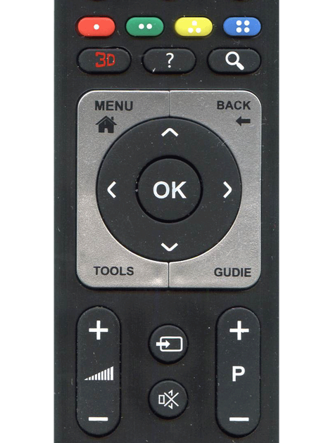 Пульт HUAYU RM-L1383 для телевизоров Grundig (3089) - изображение 3