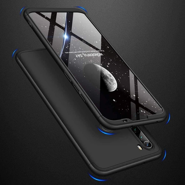 Чохол GKK 360 для Xiaomi Redmi Note 8T бампер оригінальний Black - Фото 3 Чохол GKK 360 для Xiaomi Redmi Note 8T бампер оригінальний Black - зображення 3