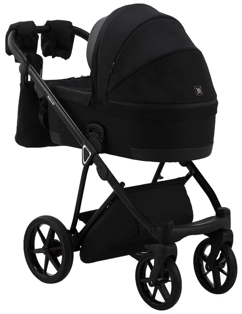 Коляска 2 в 1 Adamex Gallo Thermo GA-12 black diamond - Фото 5 Коляска 2 в 1 Adamex Gallo Thermo GA-12 black diamond - зображення 5