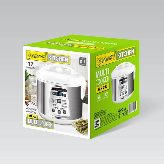 Мультиварка Maestro MR-792 700 Вт - изображение 3