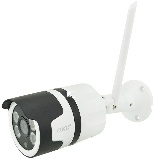 Камера настінна стельова вулична Hiseeu 7010 CAMERA CAD 7010 2in1 WIFI\ip\1mp Біла - зображення 4