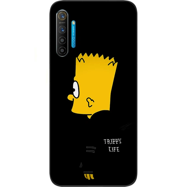 Силиконовый бампер Casemarket с изображением для Realme XT Симпсон - Фото 1 Силиконовый бампер Casemarket с изображением для Realme XT Симпсон - изображение 1