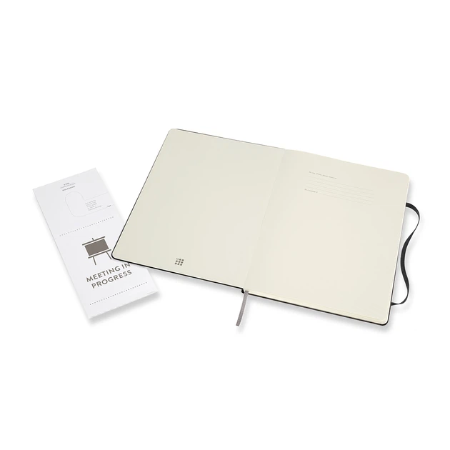 Записник Недатований Moleskine PRO великий / Чорний (8058647620800) - Фото 3 Записник Недатований Moleskine PRO великий / Чорний (8058647620800) - изображение 3