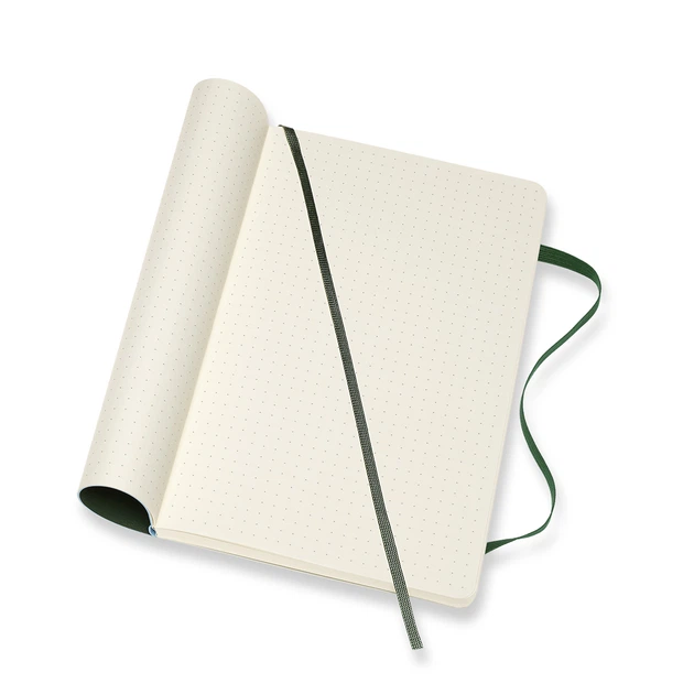 Записник Moleskine Classic середній / Точка Миртовий Зелений М'який (8053853600042) - Фото 4 Записник Moleskine Classic середній / Точка Миртовий Зелений М'який (8053853600042) - изображение 4